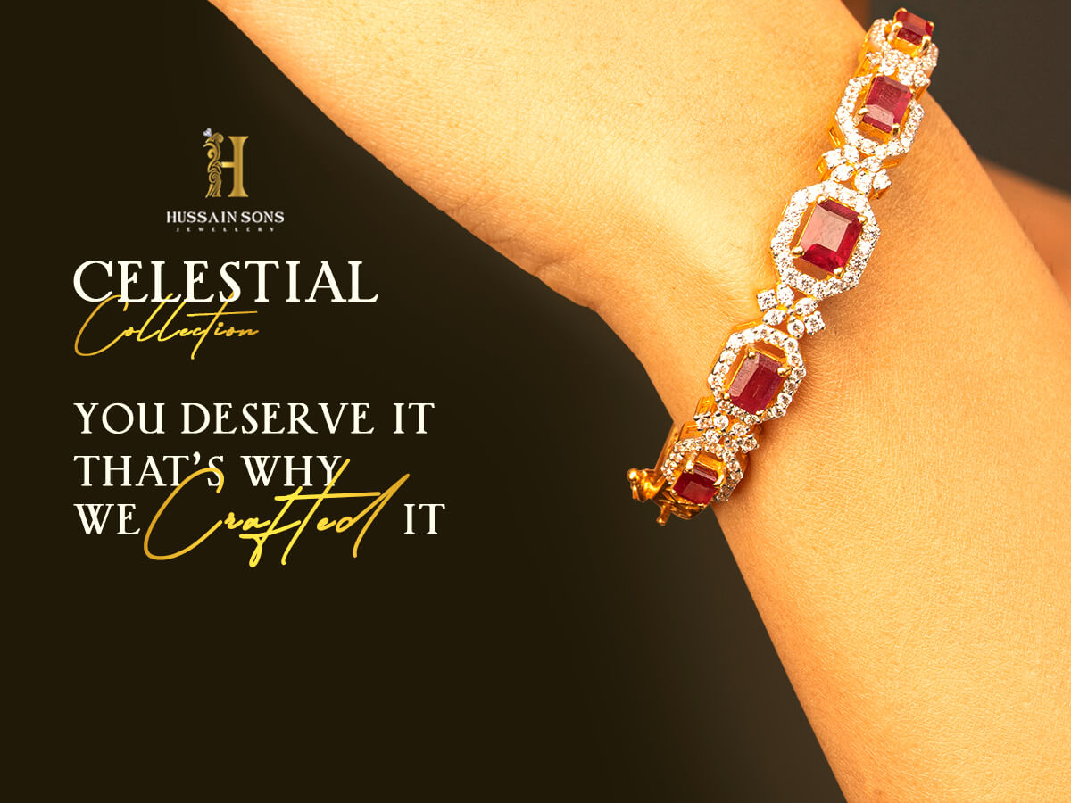 Gold bracelets - Hussain Son Jewellery store - Karachi